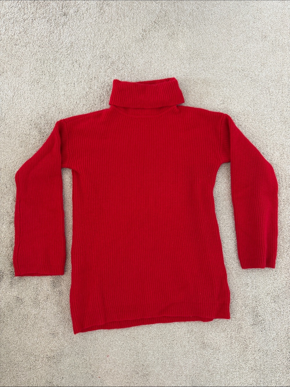 Red Lauren Ralph Lauren cashmere blend turtle neck